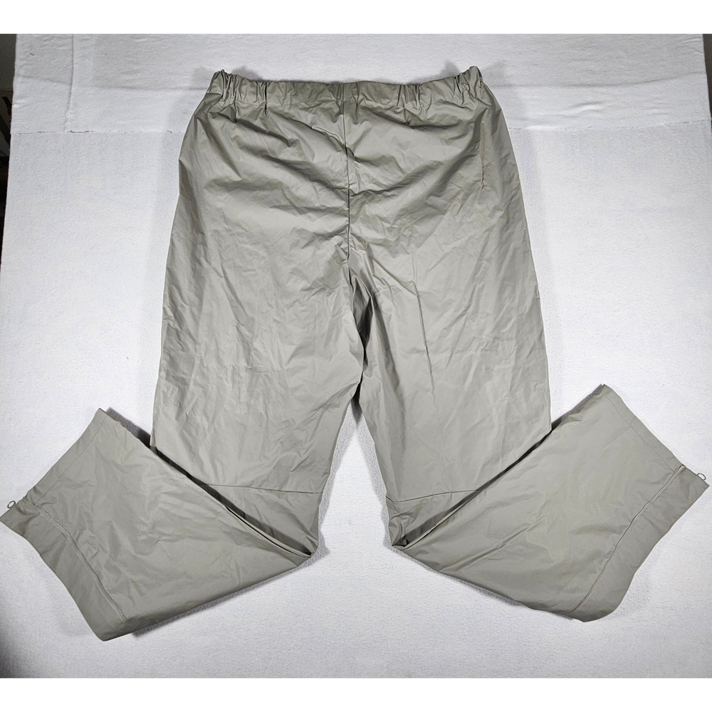 Eddie Bauer Waterproof Rain Pants Mens XL Gray PVC Nylon Outdoor Hiking Trail‎ - Picture 14 of 15